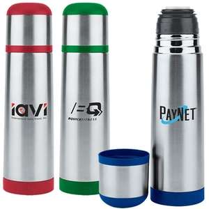 Custom Promotional 16 oz. Stainless Steel Vacuum Bottle