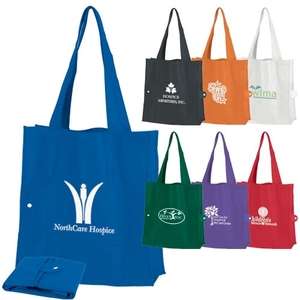 Custom Promotional Tuck-Fold Tote Bag