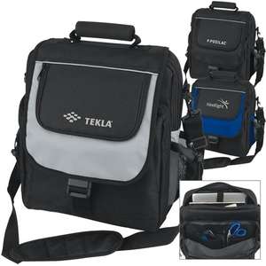 Custom Promotional Vertical Design Computer Bag