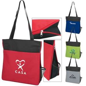 Custom Promotional Expanding Tote Bag