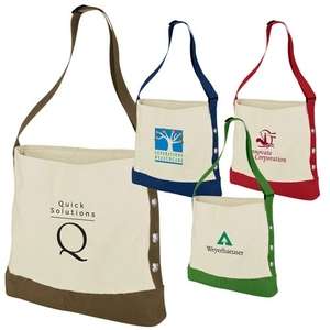 Custom Promotional Cotton Grommet Sport Tote