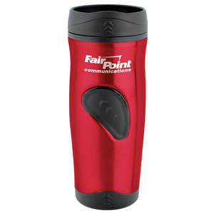 Custom Promotional 16 oz. Stainless Thumbprint Tumbler