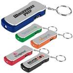 Promotional Screwdriver Keychains - Travel Tool Flashlight Key Tag