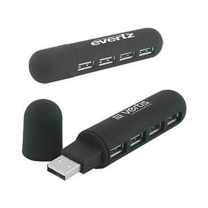 Pocket-Sized 4-Port Hub