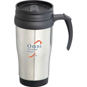 Custom Promotional The Sanibel 16oz Stainless Steel Travel Mug