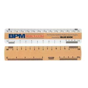 6" Architectural Double Bevel Ruler 