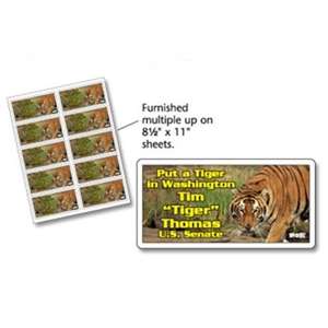 Custom Promotional Sheet Label - Rectangular, 2" X 1-1/2"