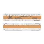 Custom Promotional Products - 6" Four Bevel Architectural Ruler