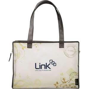 Laminated Non-Woven Vintage Postcard Tote
