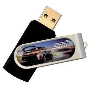 Dome Rotate Flash Drive 2GB Black/Silver