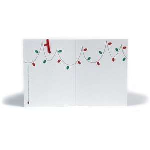 Standard Premium Ornament Card - Stockings