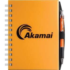 Small Poly Cover Journal with Pen Port - 5