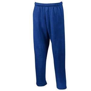 Gildan 9.3 oz. Ultra Blend Open-Bottom Sweatpants - Dark/Colors Blue, Royal