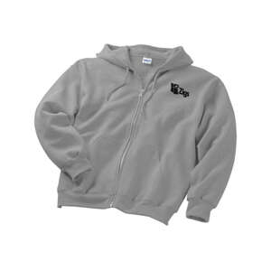 Custom Promotional Gildan 9.3 oz. 50/50 Ultra Blend Full-Zip Hoodie - Light/Heather