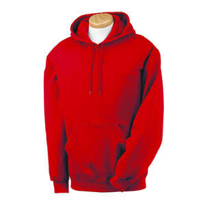 Fruit of the Loom 8 oz. 50/50 Best Hoodie - Dark/Colors Red, True