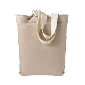 Authentic Pigment Direct-Dyed Raw-Edge Tote - Dark/All Stone