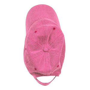 Authentic Pigment Pigment-Dyed Baseball Cap - Dark/All Pink, Flamingo