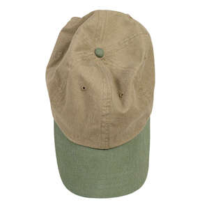 Authentic Pigment Pigment-Dyed Baseball Cap - Dark/All Khaki, Green