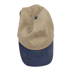 Authentic Pigment Pigment-Dyed Baseball Cap - Dark/All Khaki/Blue, Navy
