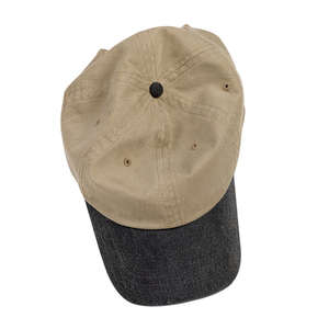 Authentic Pigment Pigment-Dyed Baseball Cap - Dark/All Khaki/Black