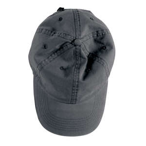 Authentic Pigment Direct-Dyed Twill Cap - Dark/All Black