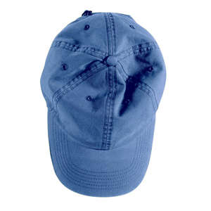 Authentic Pigment Direct-Dyed Twill Cap - Dark/All Blue, Indigo
