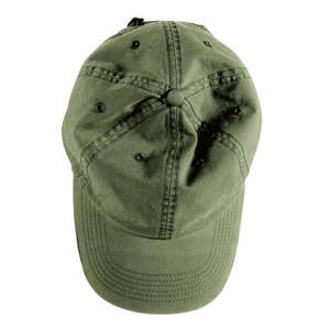 Authentic Pigment Direct-Dyed Twill Cap - Dark/All Olive