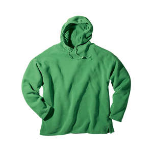 Authentic Pigment 11 oz. Pigment-Dyed Ringspun Boxy Hoodie - Dark/All Green, Clover