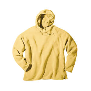 Authentic Pigment 11 oz. Pigment-Dyed Ringspun Boxy Hoodie - Dark/All Goldenrod