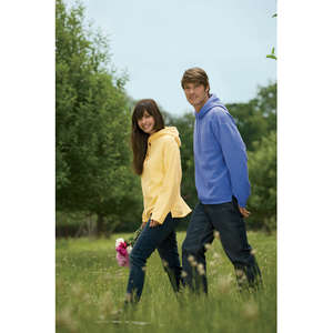 Custom Promotional Authentic Pigment 11 oz. Pigment-Dyed Ringspun Boxy Hoodie - Dark/All