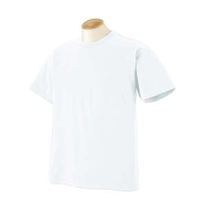 Authentic Pigment 5.6 oz. Pigment-Dyed and Direct-Dyed Ringspun T-Shirt - Dark/All White