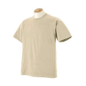 Authentic Pigment 5.6 oz. Pigment-Dyed and Direct-Dyed Ringspun T-Shirt - Dark/All Putty