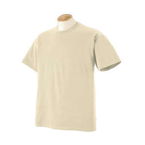 Authentic Pigment 5.6 oz. Pigment-Dyed and Direct-Dyed Ringspun T-Shirt - Dark/All Oyster