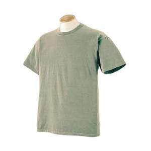 Authentic Pigment 5.6 oz. Pigment-Dyed and Direct-Dyed Ringspun T-Shirt - Dark/All Tree