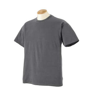 Authentic Pigment 5.6 oz. Pigment-Dyed and Direct-Dyed Ringspun T-Shirt - Dark/All Smoke