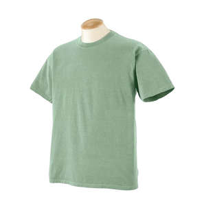 Authentic Pigment 5.6 oz. Pigment-Dyed and Direct-Dyed Ringspun T-Shirt - Dark/All Dillweed