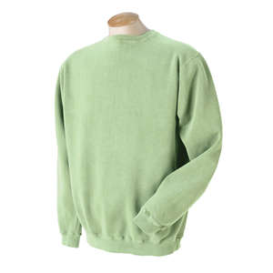 Authentic Pigment 11 oz. Pigment-Dyed Fleece Crew Sweatshirt - Dark/All Celery