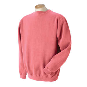 Authentic Pigment 11 oz. Pigment-Dyed Fleece Crew Sweatshirt - Dark/All Watermelon