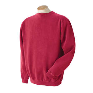 Authentic Pigment 11 oz. Pigment-Dyed Fleece Crew Sweatshirt - Dark/All Poppy