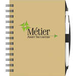 Business Journals & Notebooks - Small Hardcover Journal with Pen Port - 5" x 7", 100 Sheets