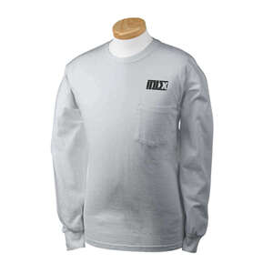 Gildan 6.1 oz. Ultra Cotton Long-Sleeve Pocket T-Shirt - Light/Heather