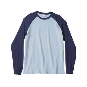 Canvas Men's Hawthorne Baseball T-Shirt - Dark/All Blue, Light/Blue, Navy