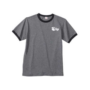 Custom Promotional Canvas Men's Robertson Heather Ringer T-Shirt - Dark/All