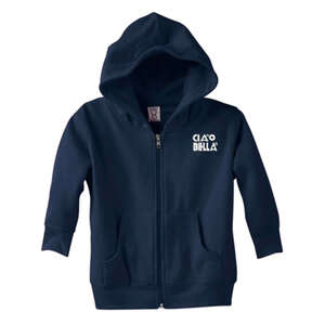 Custom Promotional Rabbit Skins Toddler Full-Zip Hoodie - Dark/All