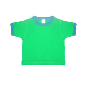 Rabbit Skins Toddler Ringer T-Shirt - Dark/Colors Green, Kelly/Blue, Royal
