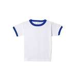 Logo Apparel - Rabbit Skins Toddler Ringer T-Shirt - White/Neutral