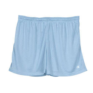 Champion Women's Active Mesh Shorts - Dark/All Blue, Snow