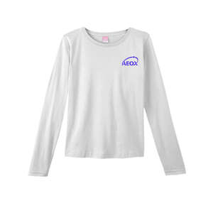 Custom Promotional LA T Sportswear Women's Combed Ringspun Long-Sleeve T-Shirt - White/Neutral