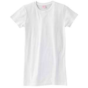 LA T Sportswear Women's Ringspun Longer Length T-Shirt - White/Neutral White