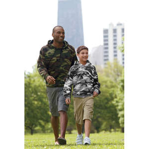 Code V Camouflage Hoodie - Dark/All 
